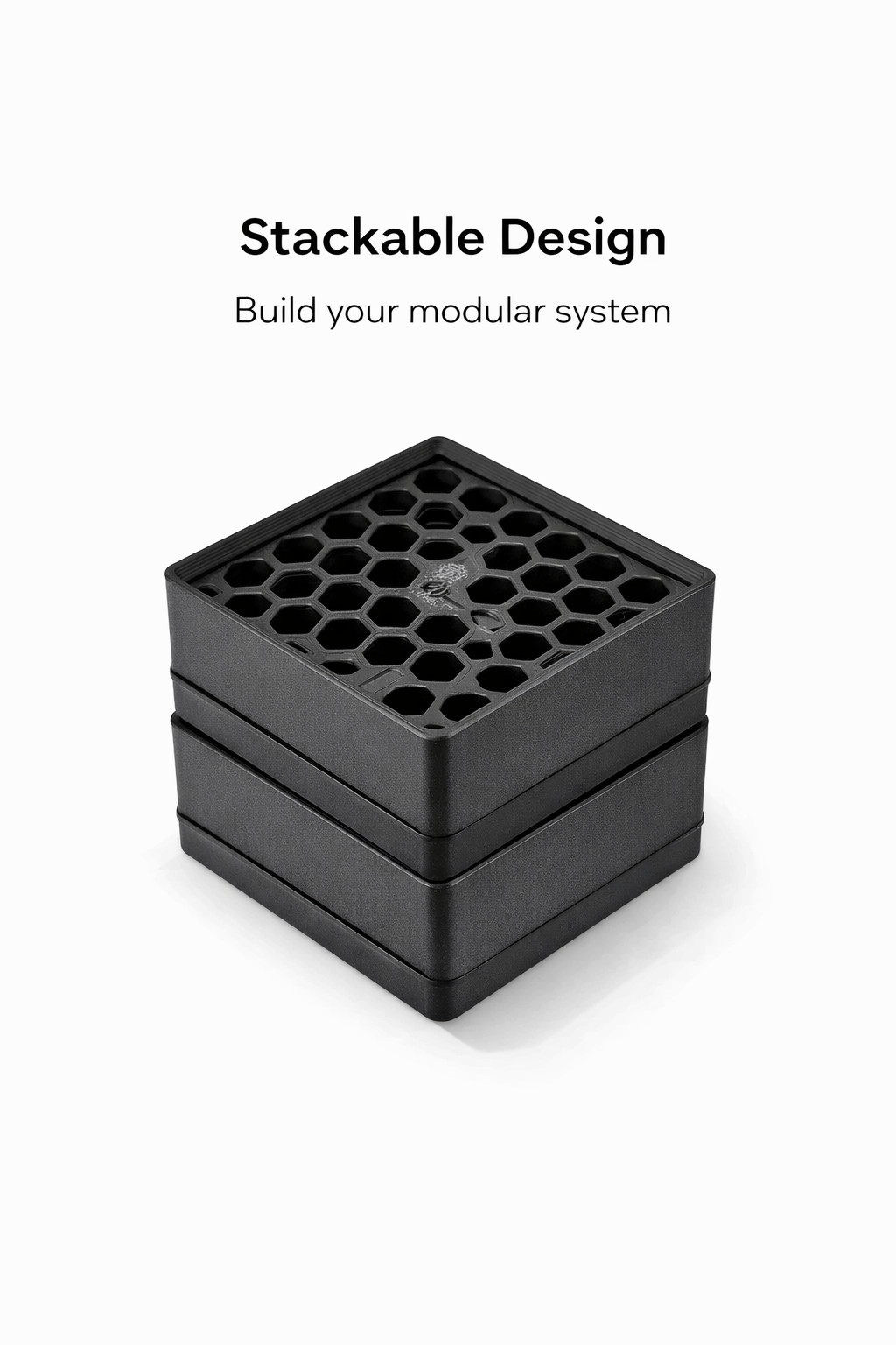 Gridfinity 2×2 Hex Bit Holder Stackable | 1/4" Bit Organizer | Modular Storage