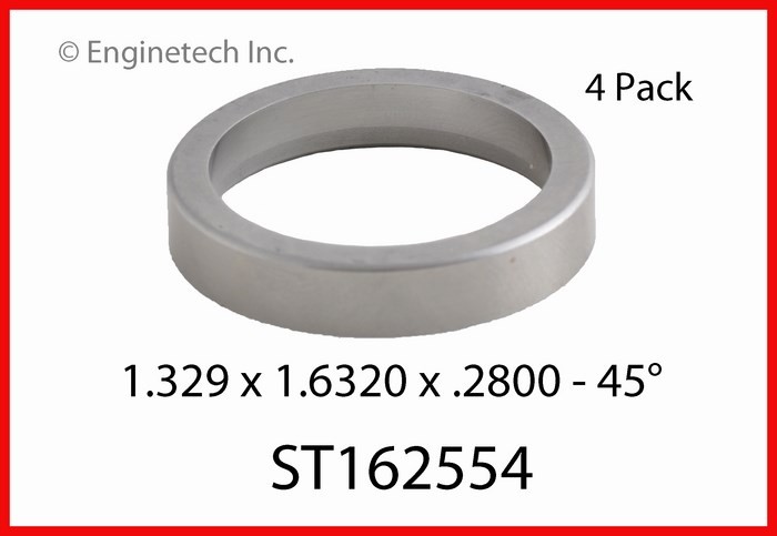 Enginetech Engine Valve Seat Set - 4 Pack for Isuzu Vehicles