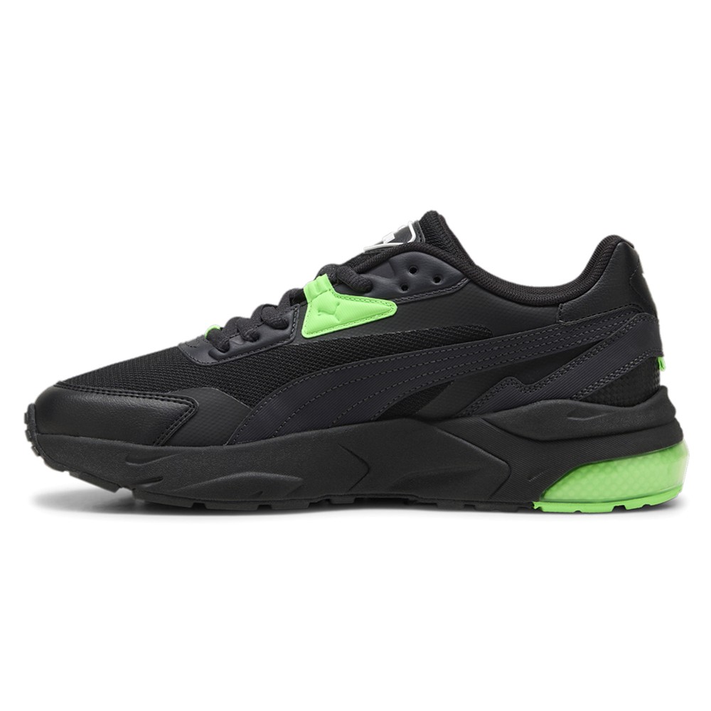 PUMA Mercedes Amg Petronas F1 Vis2k Lace Up Mens Black Sneakers Casual Shoes 30