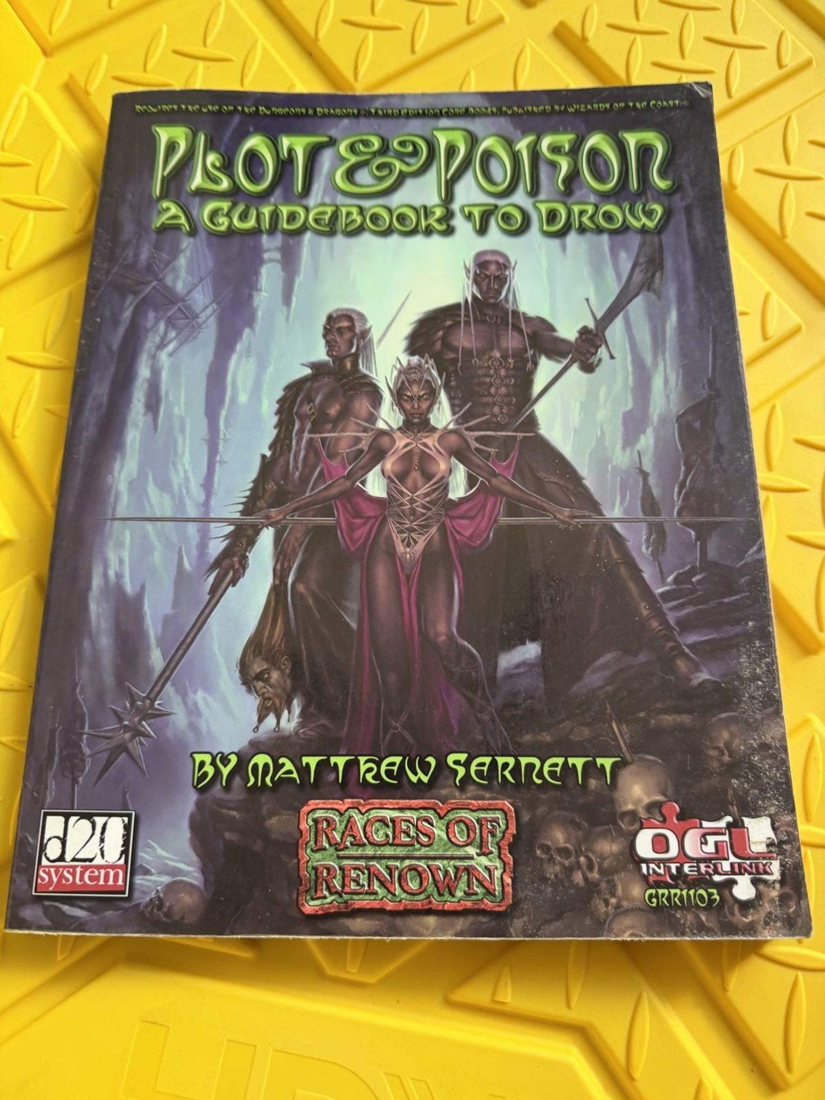 Plots & Poison: A Guidebook to Drow - Green Ronin