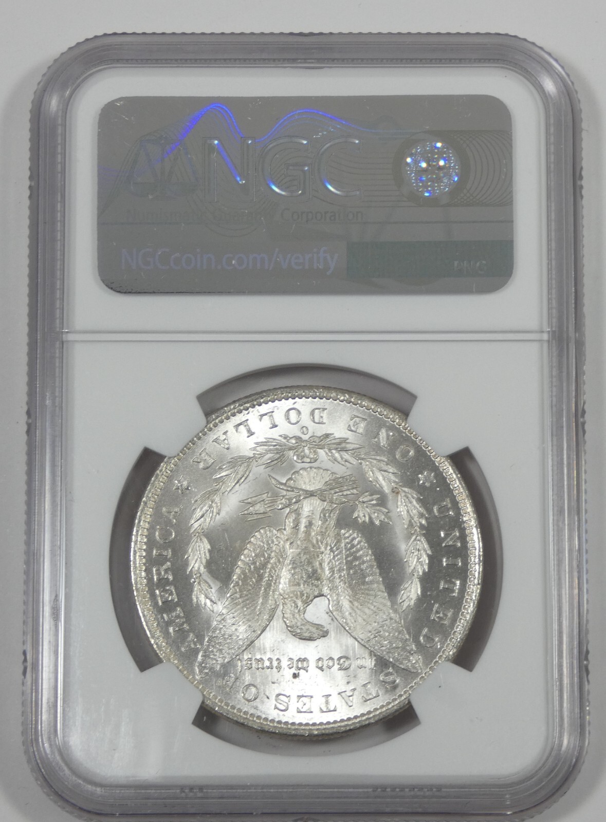 1884-O Morgan Dollar CERTIFIED NGC MS 63 Silver Dollar