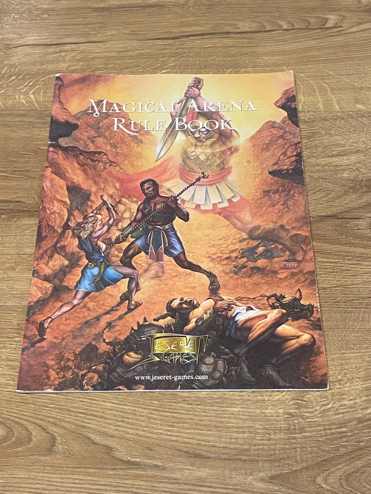Jeseret Games Magical Arena Rule Book ONLY - NO Board NO Cards NO Pieces NO DICE