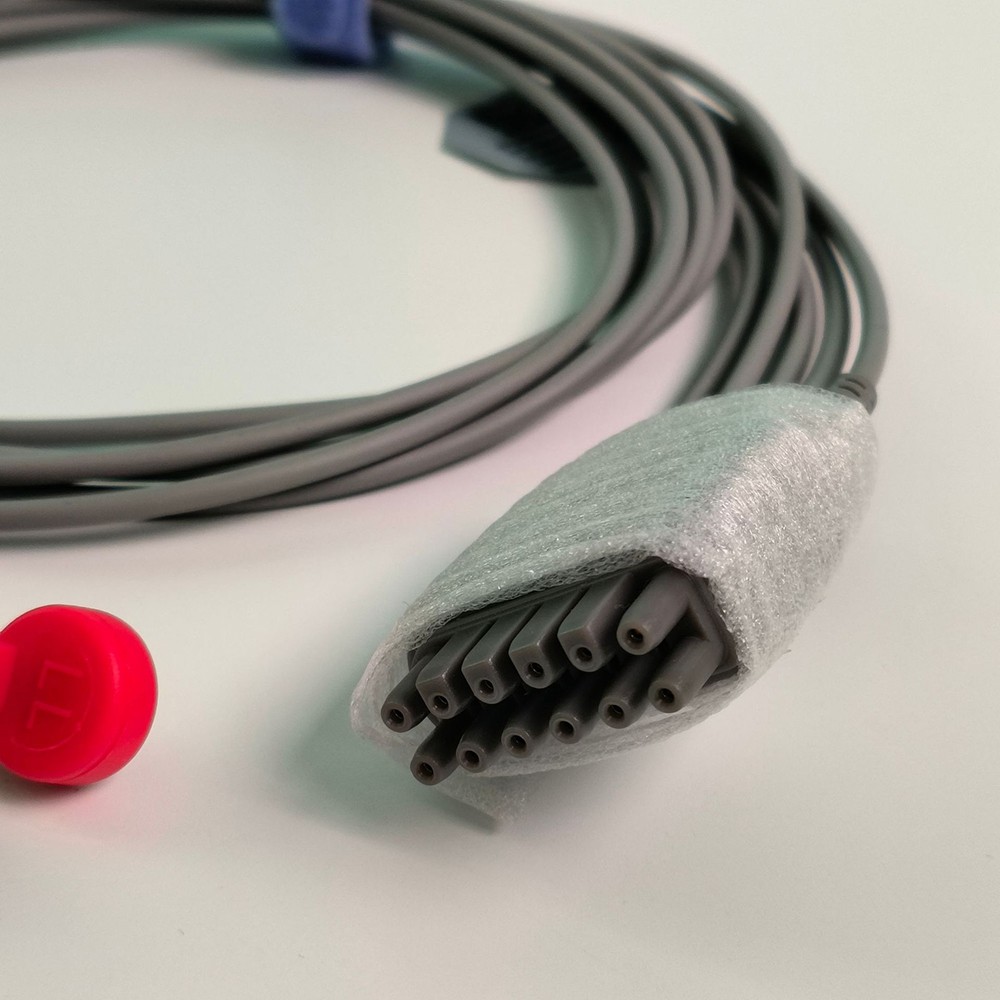 ECG Telemetry Lead Wire 5-Guide for iT20 American Standard Button