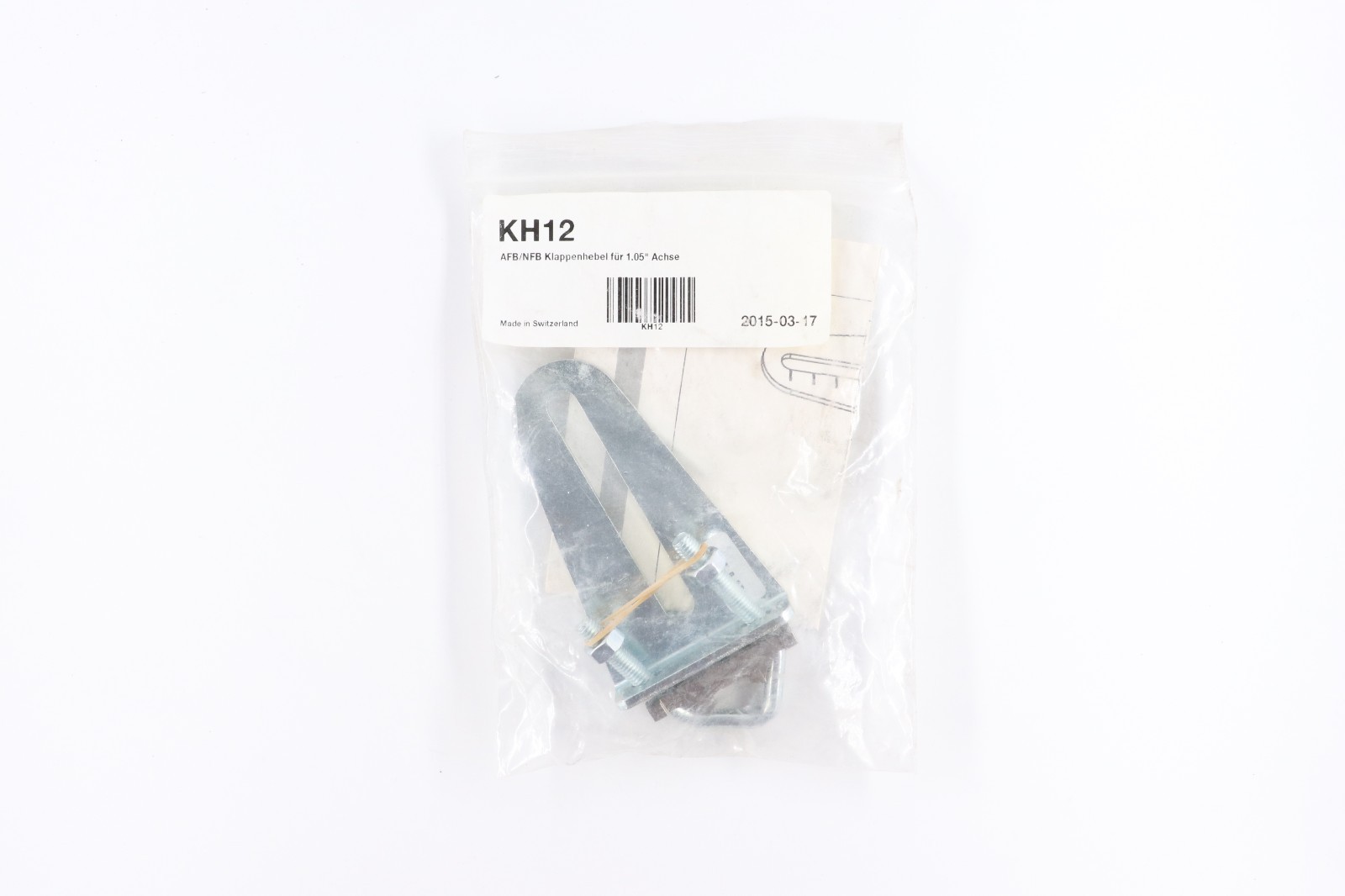BELIMO KH12 DAMPER CRANK ARM SLOT WIDTH 8.2MM, AFB/NFB KLAPPENHEBEL