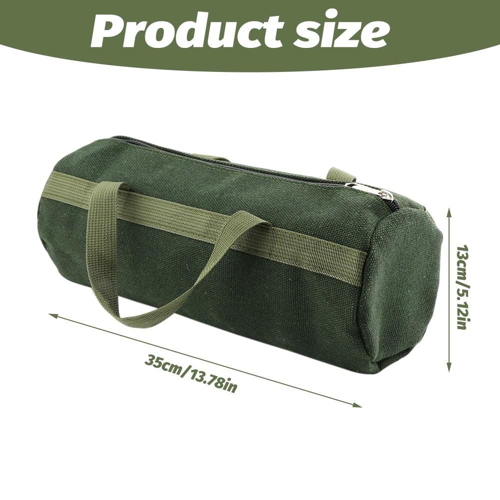 Tool Bag, Portable Multi-Purpose Canvas Tools Organizer, Heavy Duty Storage H...