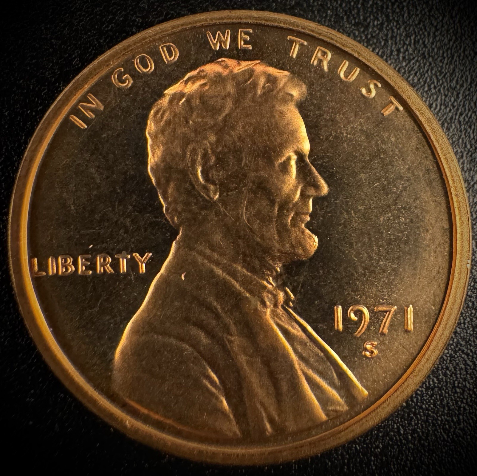 1971-S Lincoln Memorial Cent PROOF Coin
