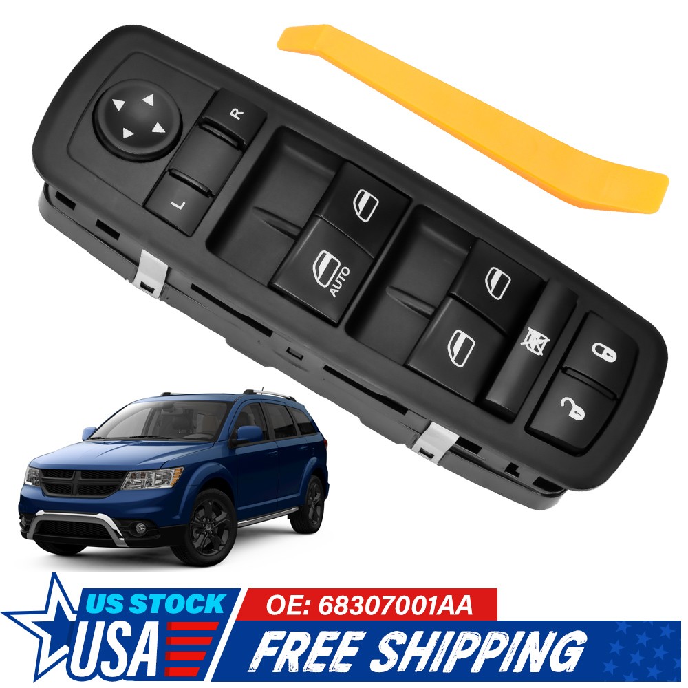 Driver Door Left Master Window Switch For 2017-2020 Dodge Journey 68307001AA