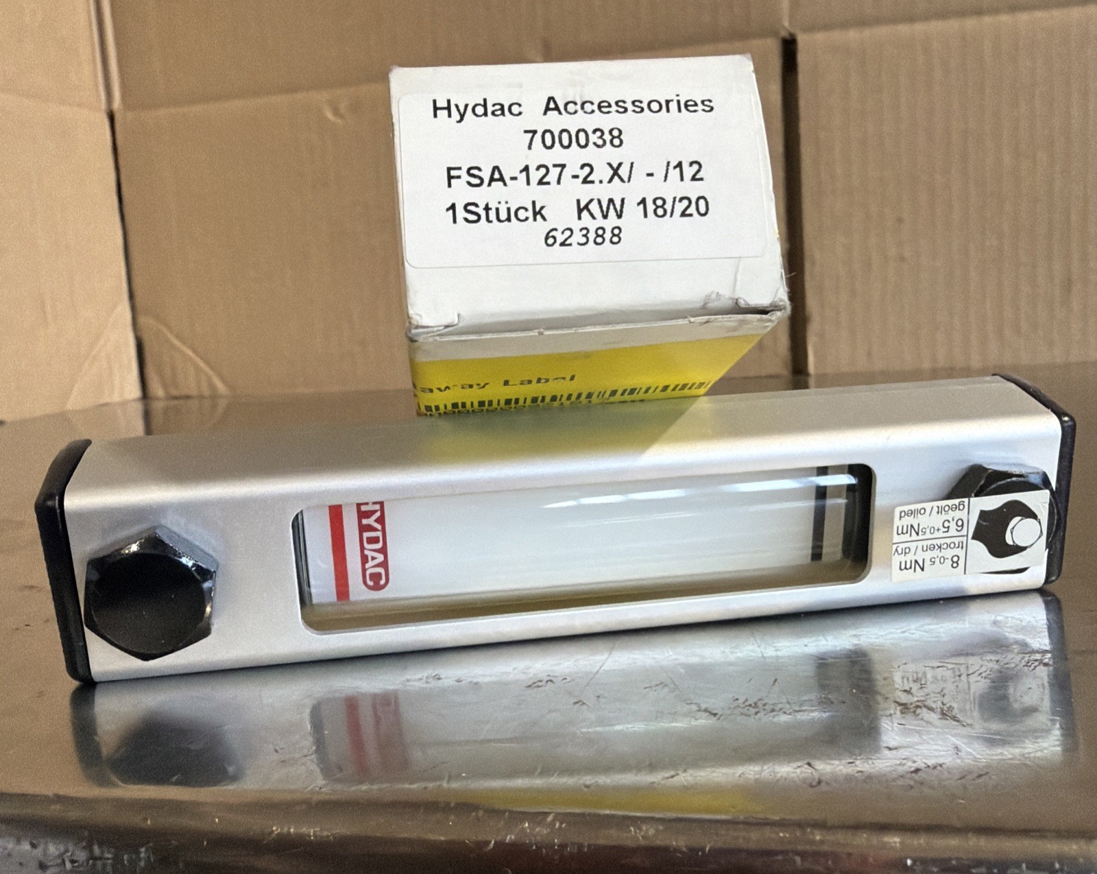 HYDAC 700038 FAS-127-2.1/-/12