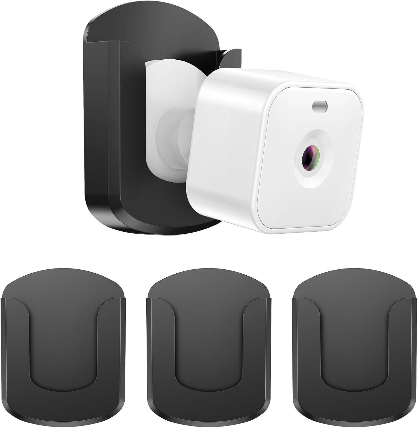 3 Pack Blink Camera No Drilling No Screws Wall Mount Bracket, Adhesive Blink ...