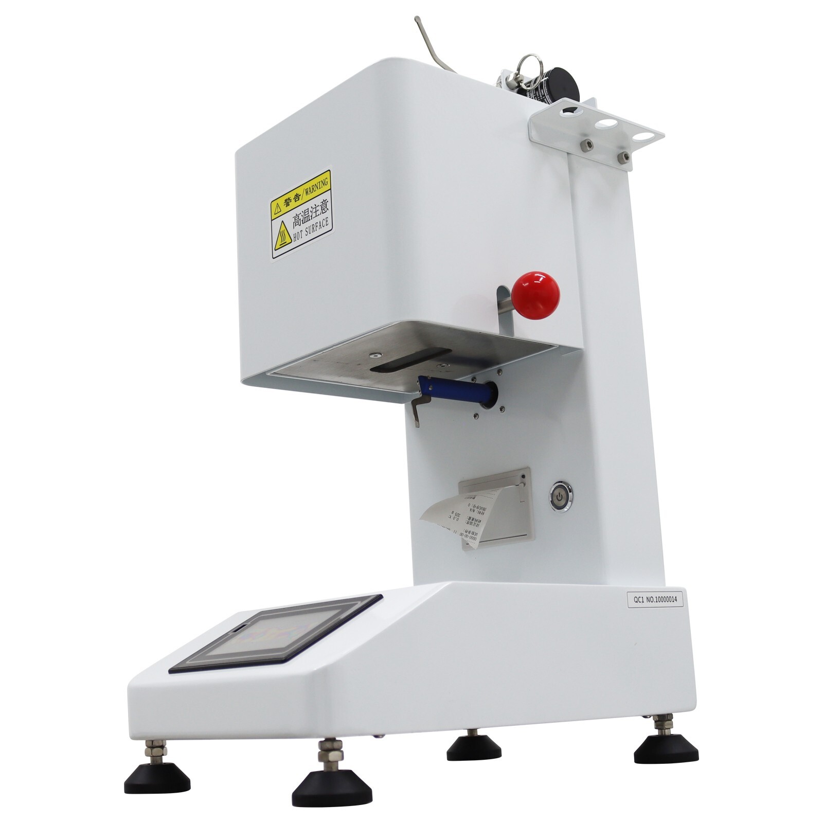 Automatic Melt Flow Index Rate Tester 110V MFR Tester with Printer & Tool Rack