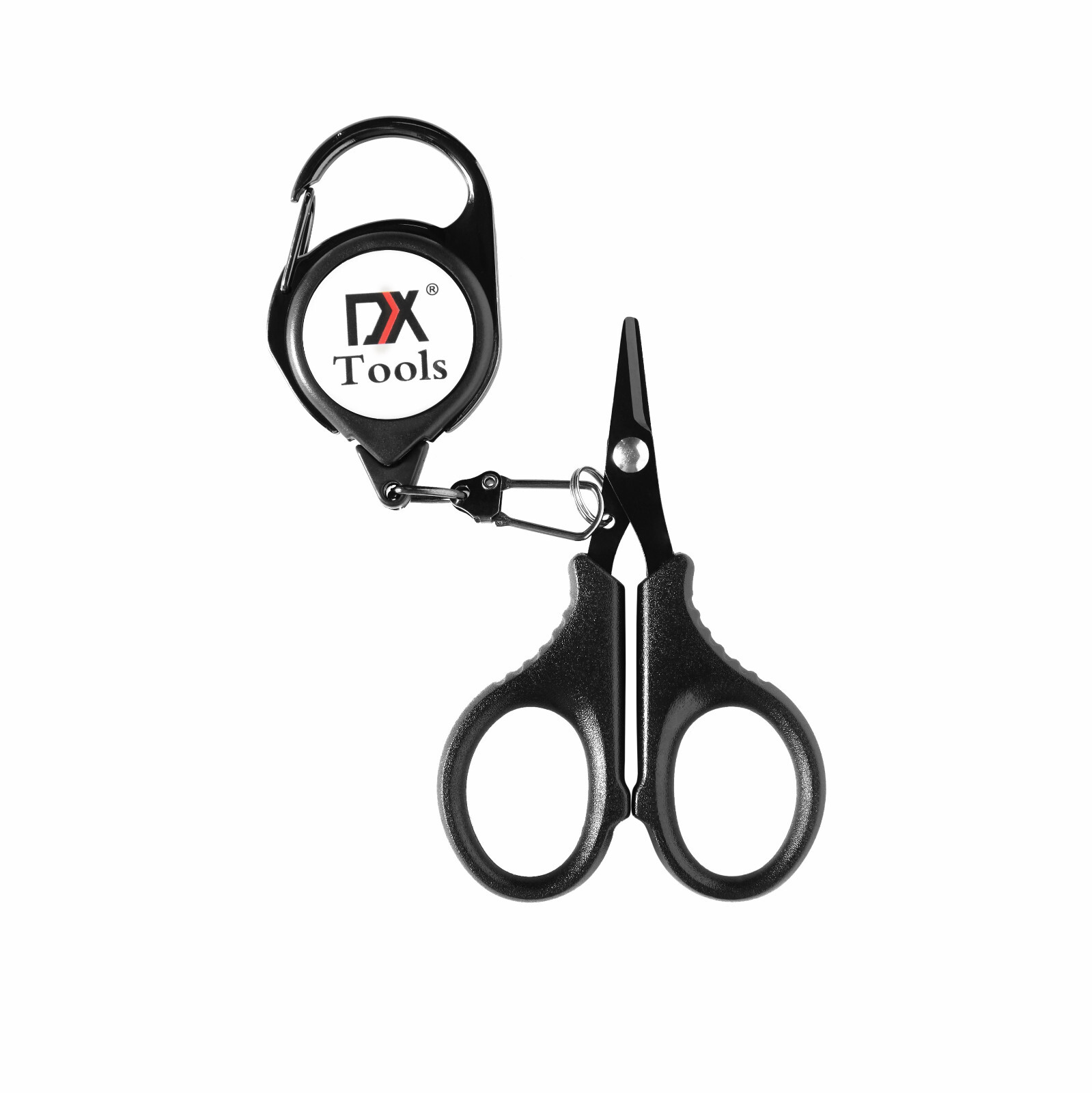 a pair of 2 MV Fishing Scissors With Quick Buckle.