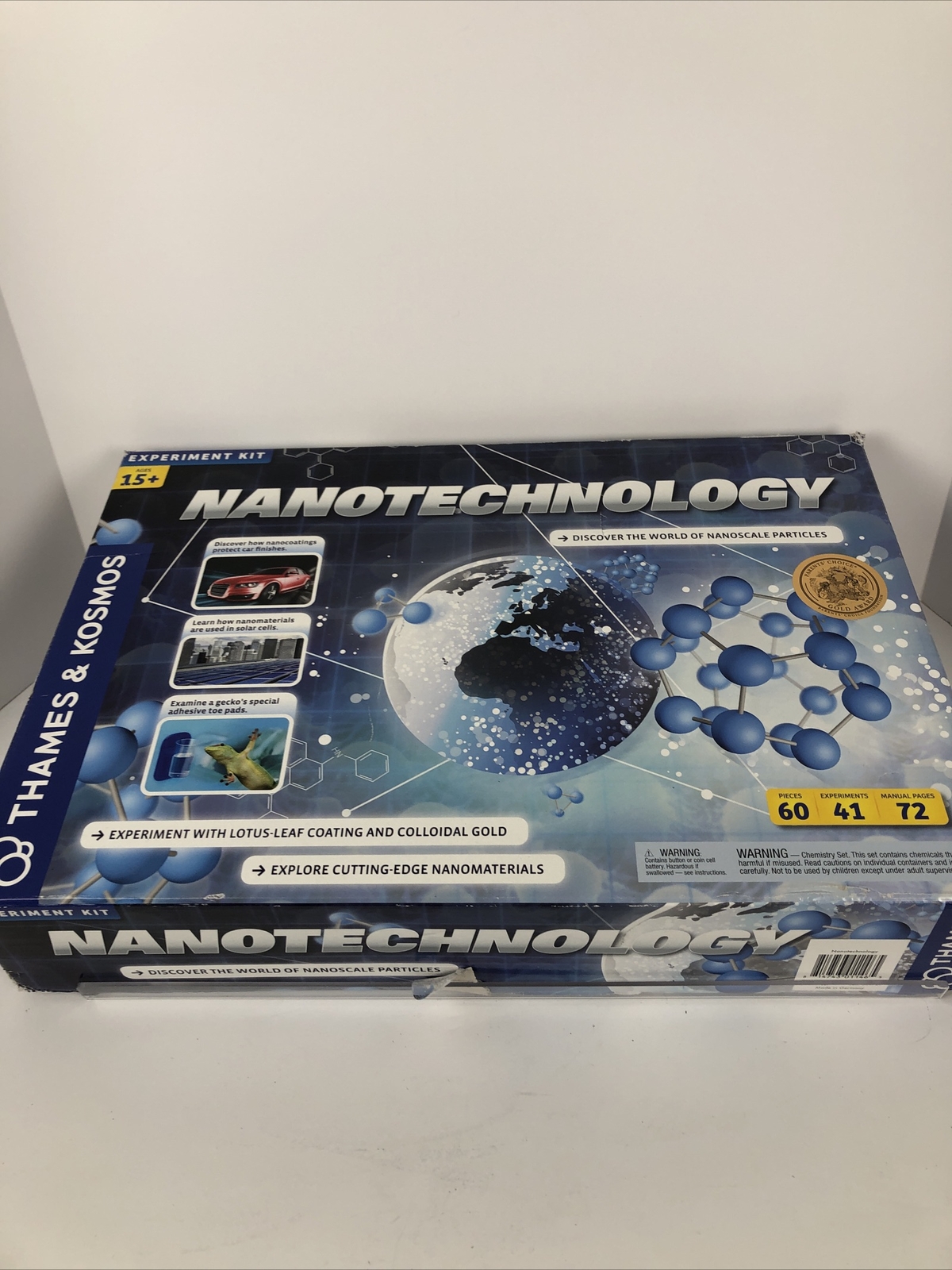 Thames & Kosmos Nanotechnology Science Kit 41 Experiments with Nanomaterials