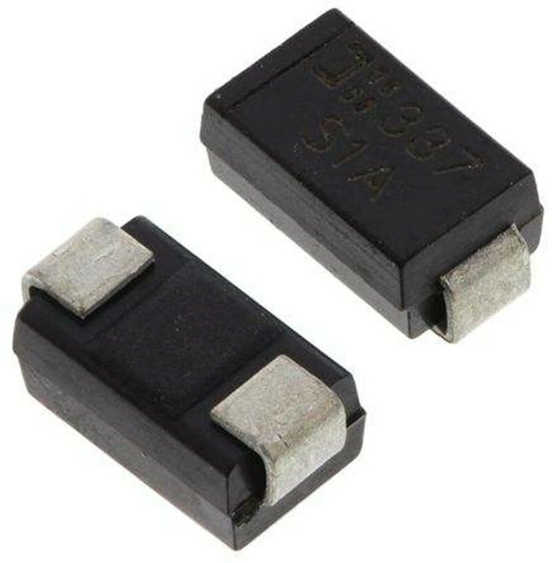 5pcs SR540 SS54 SMB SCHOTTKY RECTIFIERS Diode 40V 5A DO-214AA US