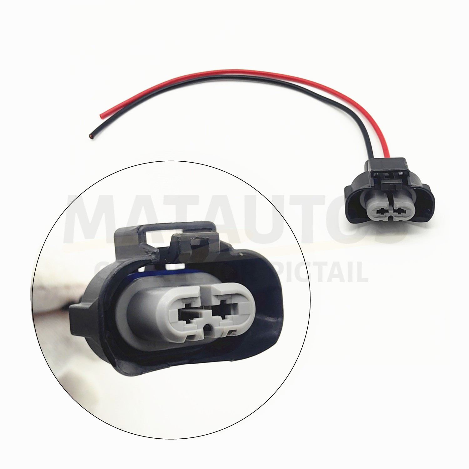 2 Wire Headlight High Beam Connector Repair For Nissan Pathfinder 2019-2020