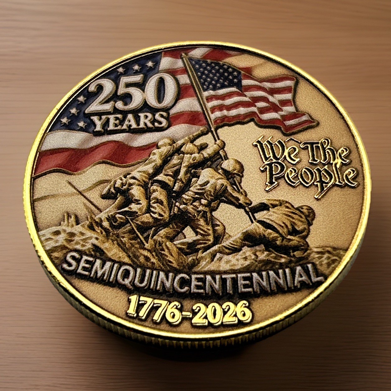 *250 YEARS* UNITED STATES OF AMERICA 1776-2026 Commemorative Coin Medal