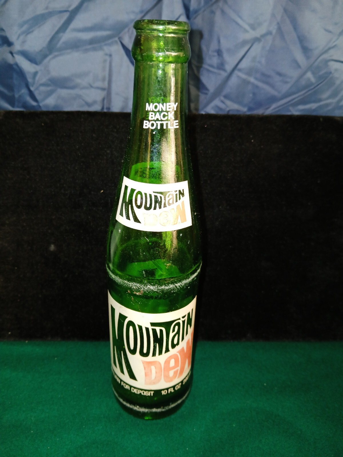 Vintage Mountain dew bottle. 12"