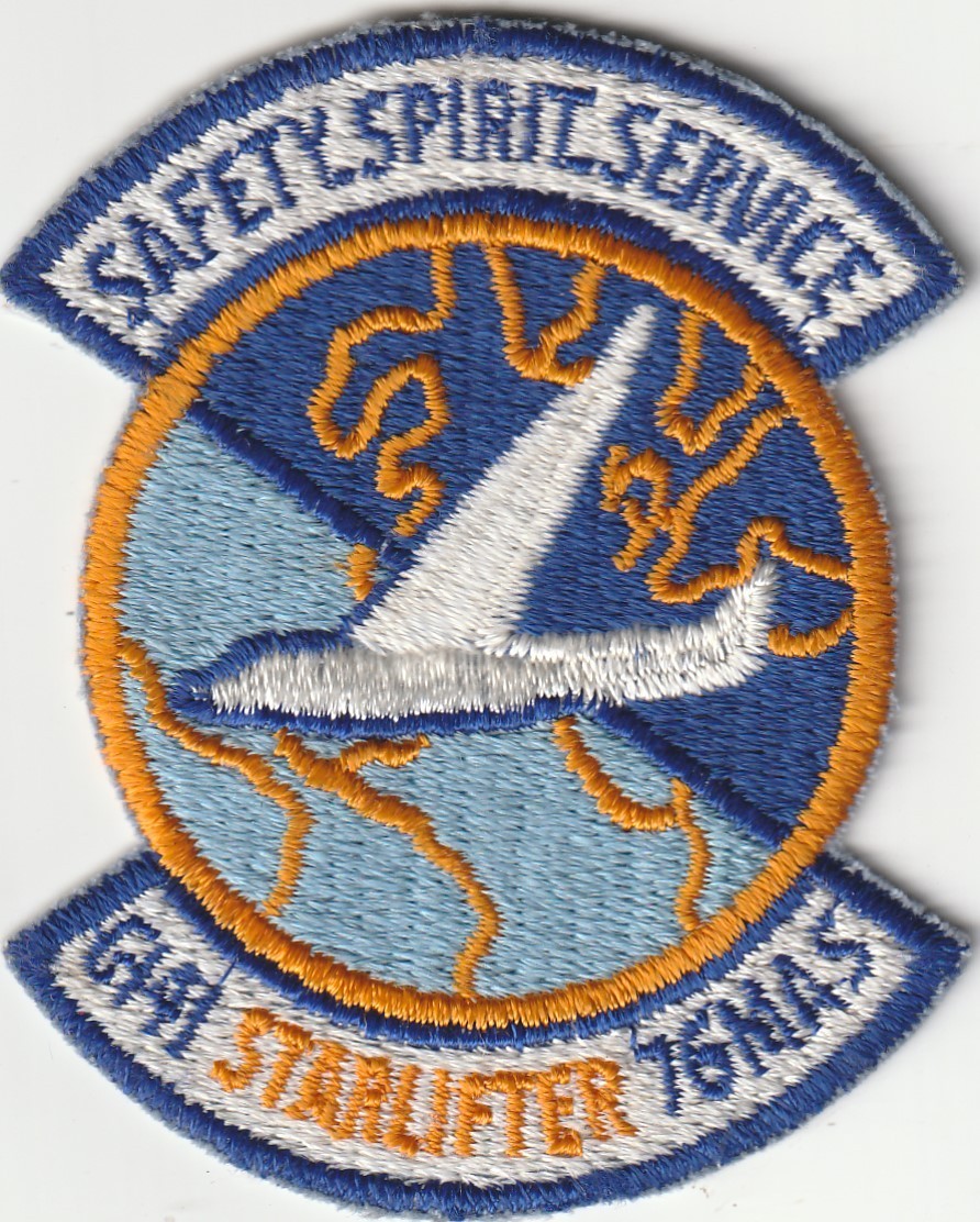 USAF air force 76th Military Airlift Sqn Charleston AFB South Carolina patch 2