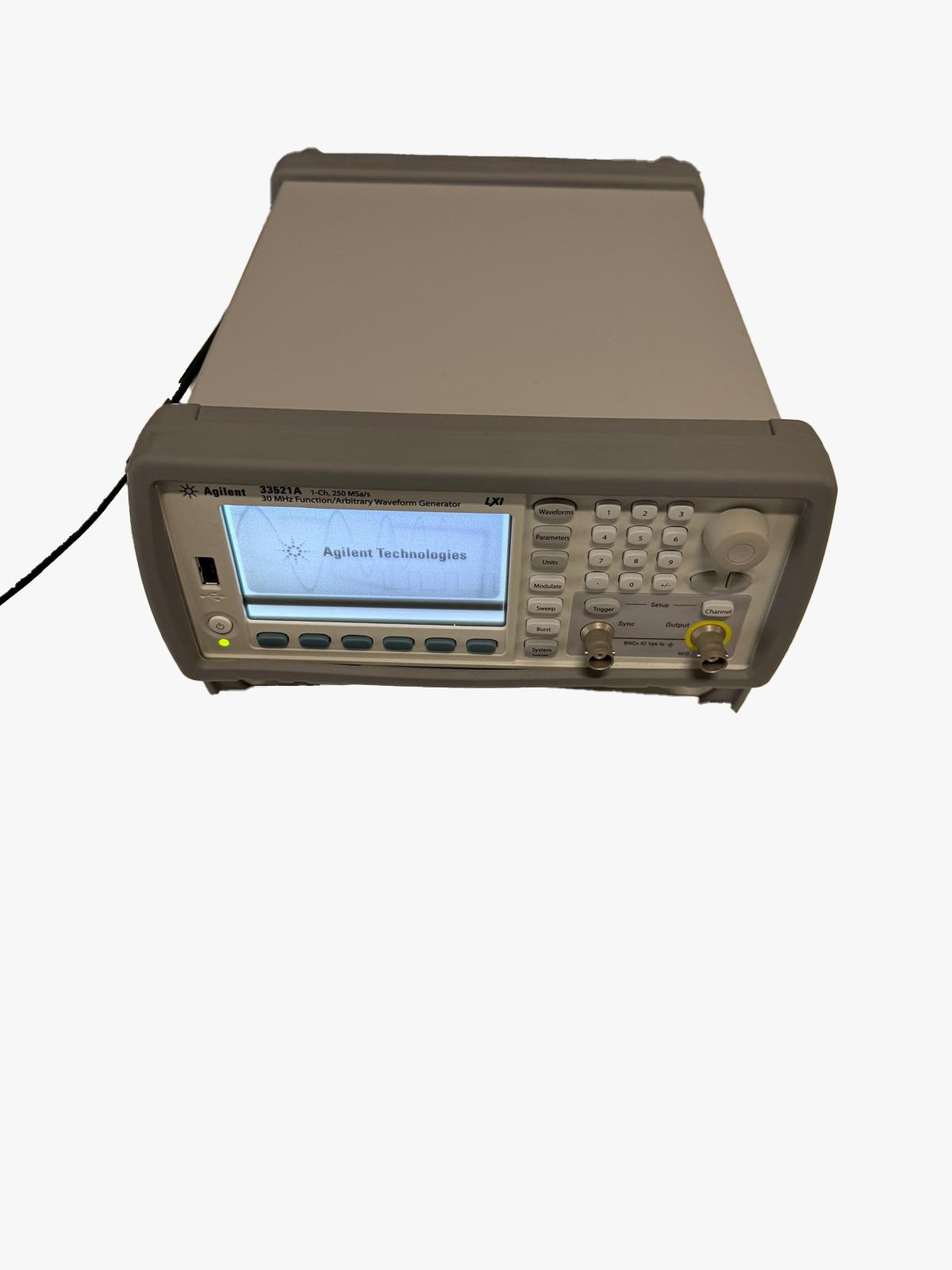 Agilent 33521A Function/Arbitrary Waveform Generator /30 MHz 1 Ch 250 MSa/s LXI
