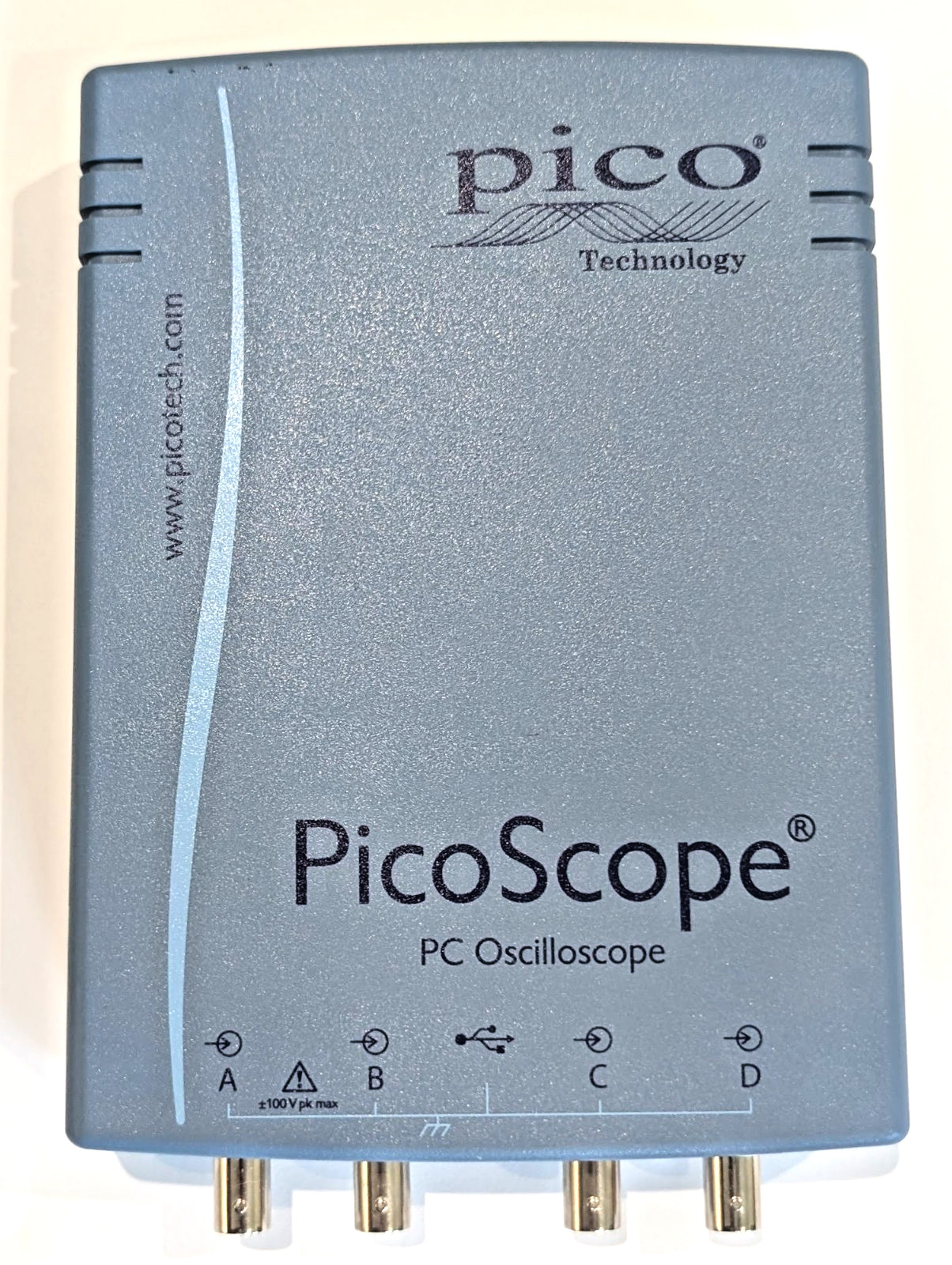 PicoScope 4424 4 Channel Digital USB Oscilloscope, 4ch, 12-bit, 80MS/s, 20MHz