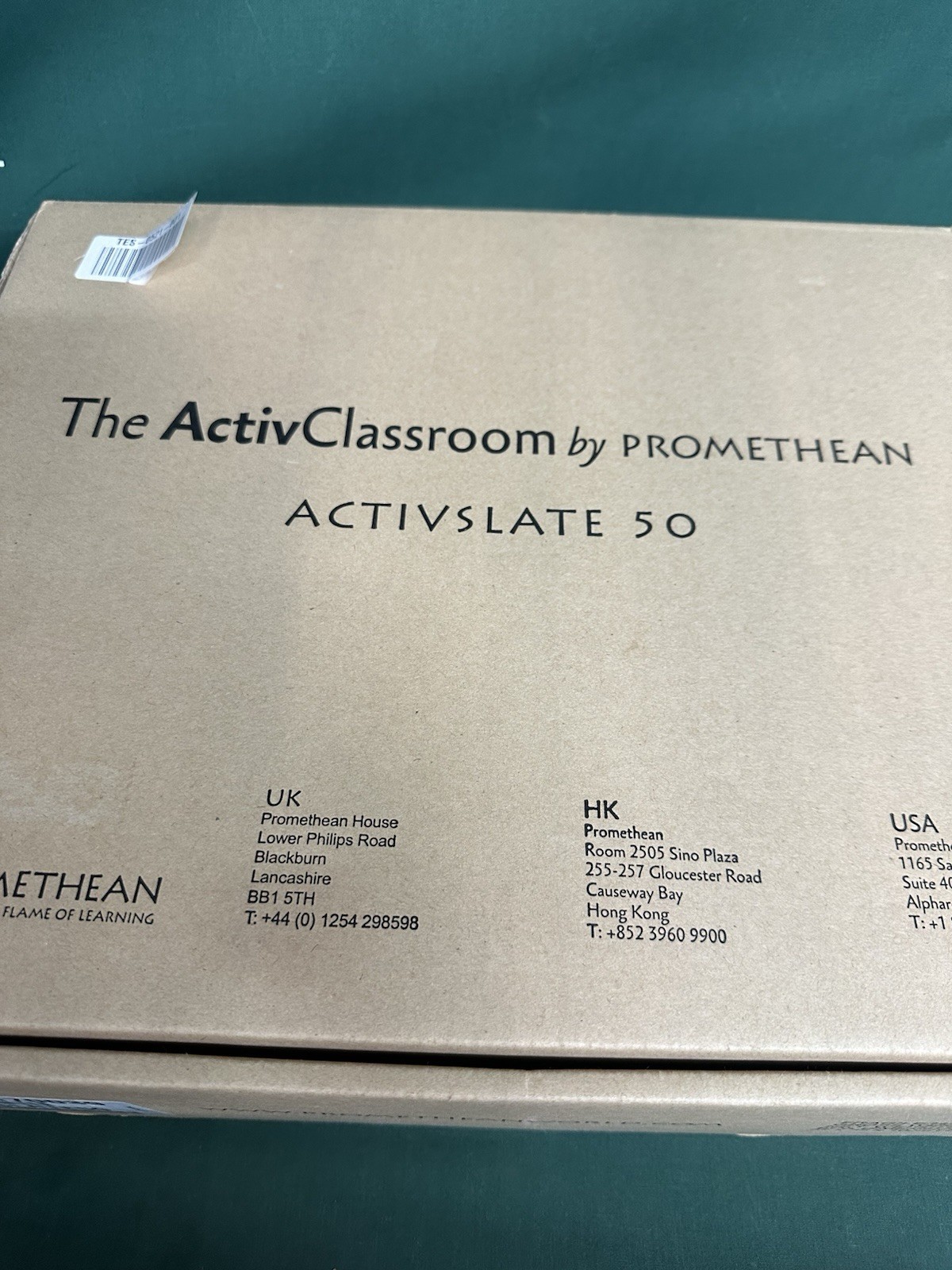 Promethean ACTIVSLATE50 Classroom Interactive Tablet Board w/ Pen