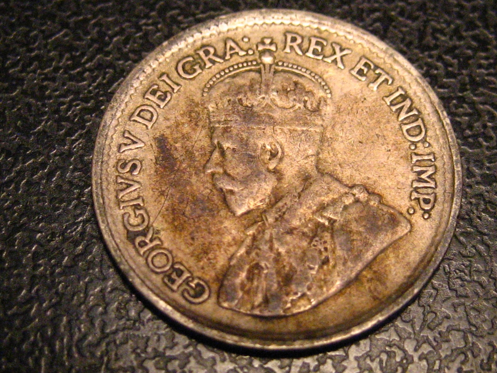 1920 Canadian 5 Cent Silver