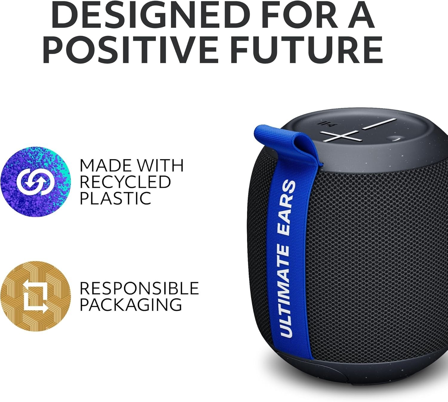 Ultimate Ears WONDERBOOM Play Portable Waterproof Bluetooth Speaker 131ft Range