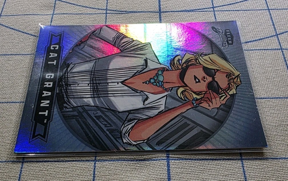 Fleer Brilliants Superman - Cat Grant #6 - Regular Base - DC Comics Card