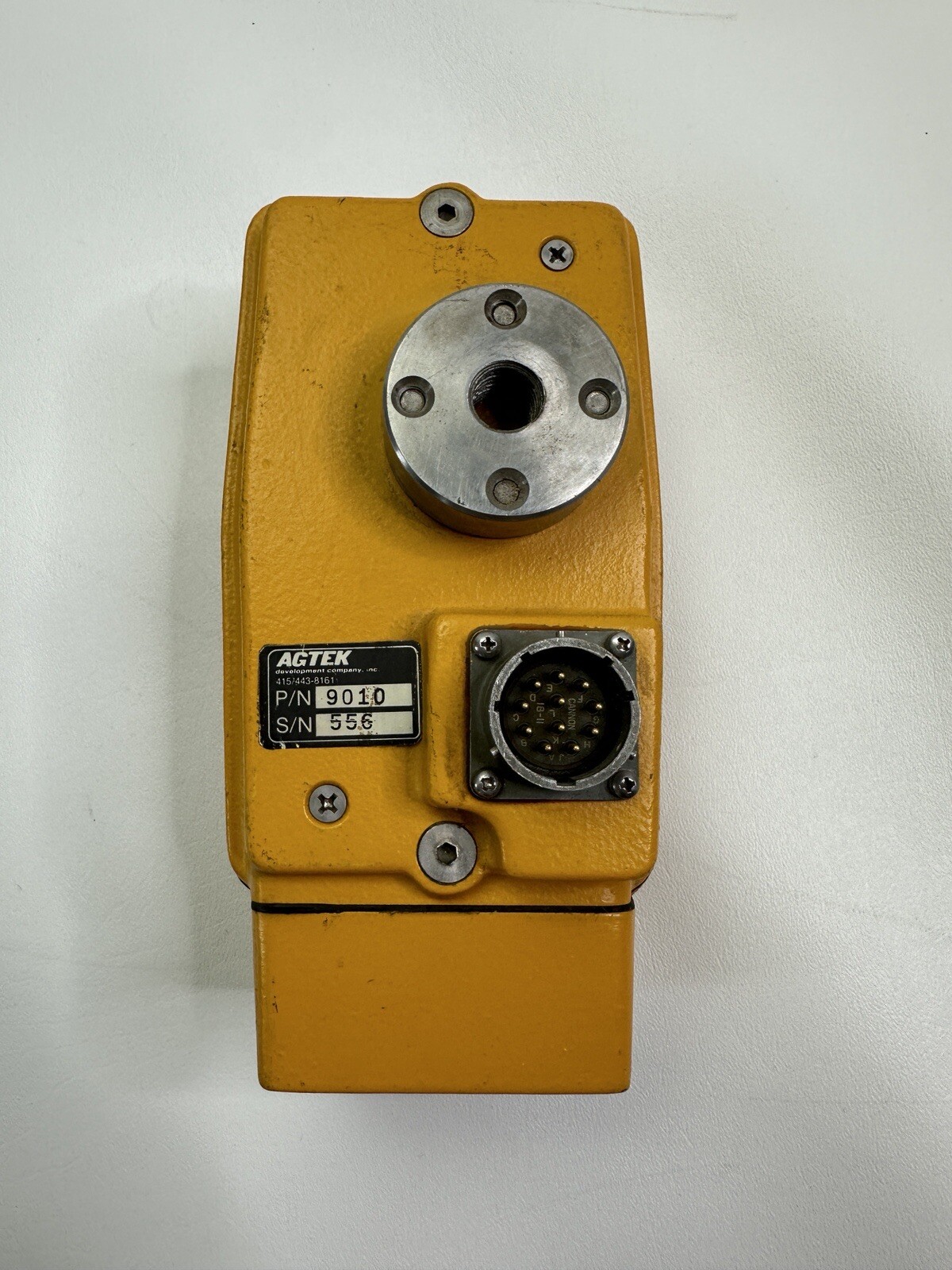 AGTEK 9010 3 Light Yellow Development Equipment FOR PARTS UNTESTED AS IS