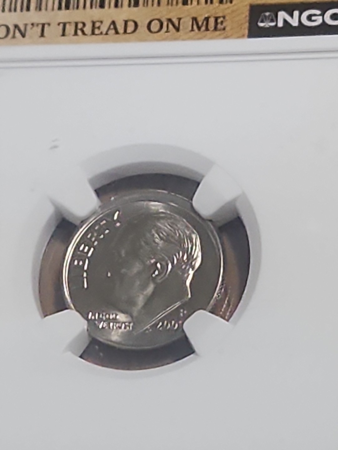 2005-P Roosevelt Dime with Mint Error Uncirculated