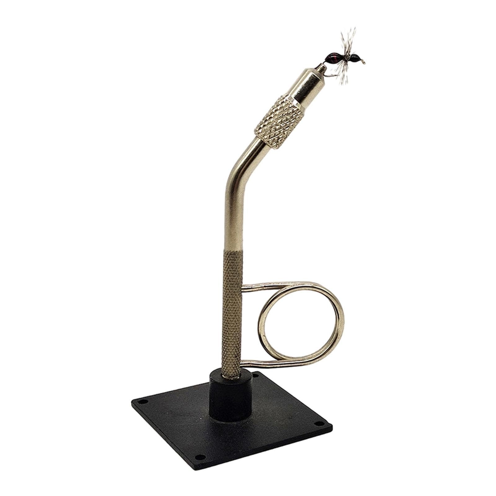 Fly Fishing Vise Kit with Pedestal Base, Adjustable Carbon Steel Fly Tying To...