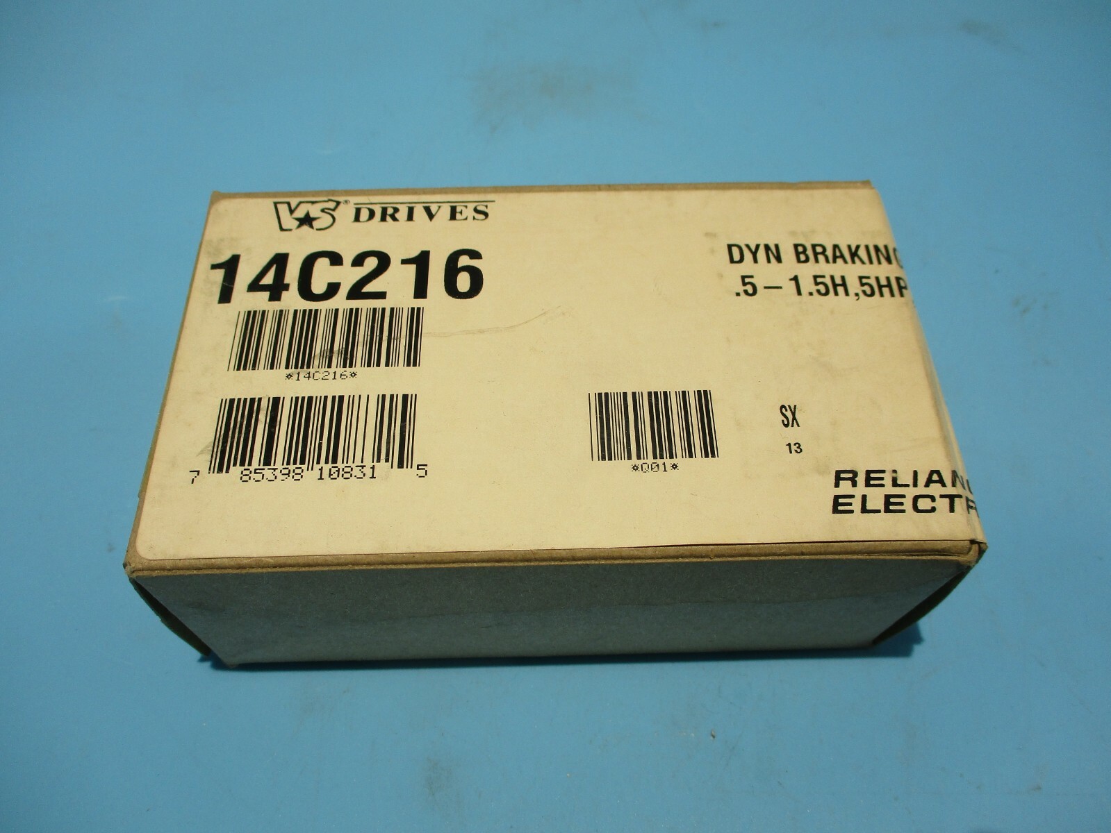 NEW RELIANCE 14C216 VS DRIVES DYNAMIC BREAKING KIT