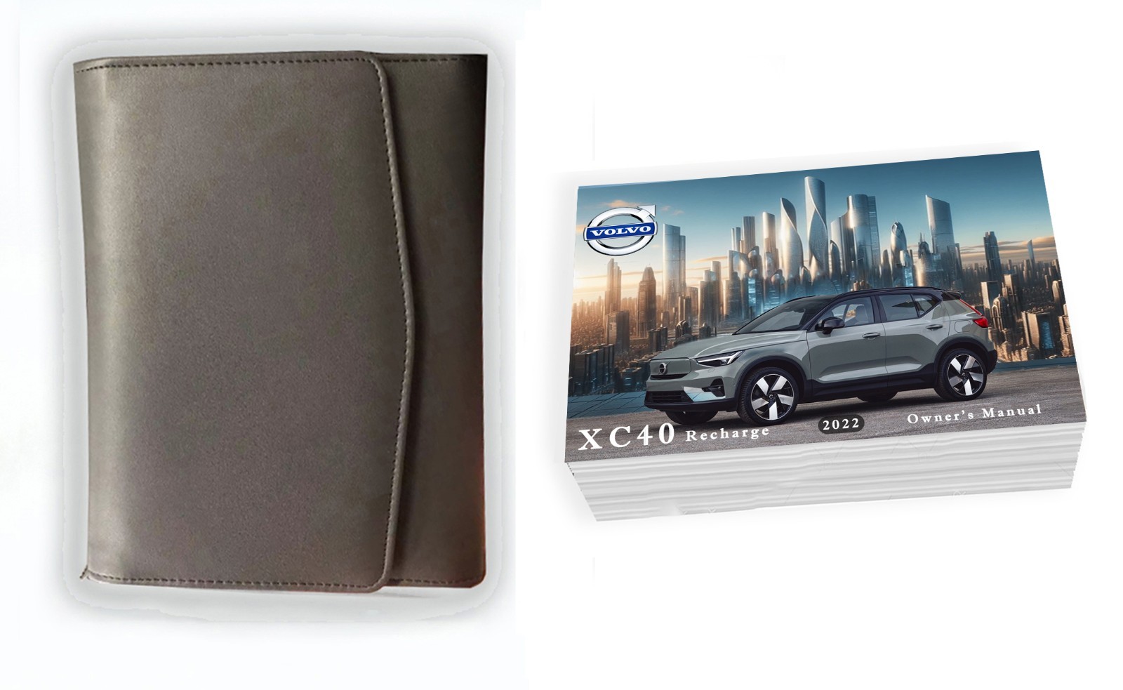 Owner Manual for 2022  Volvo XC40 Recharge, Owner's Manual Factory Glovebox Book