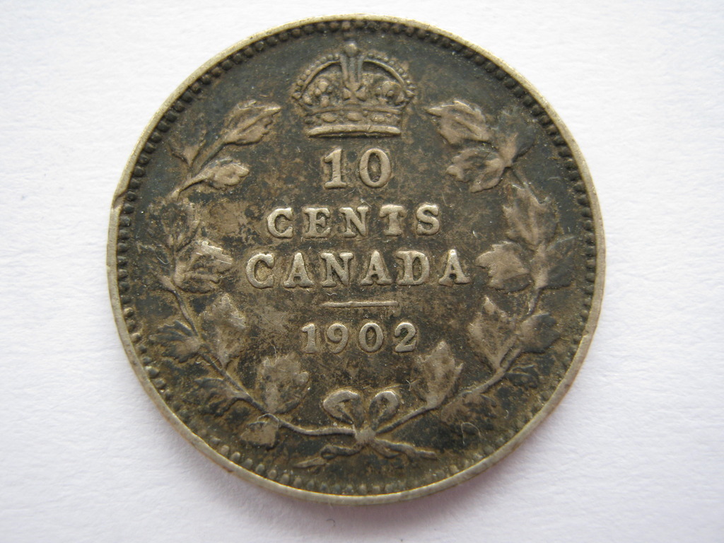 Canada 1902 10 Cents GF
