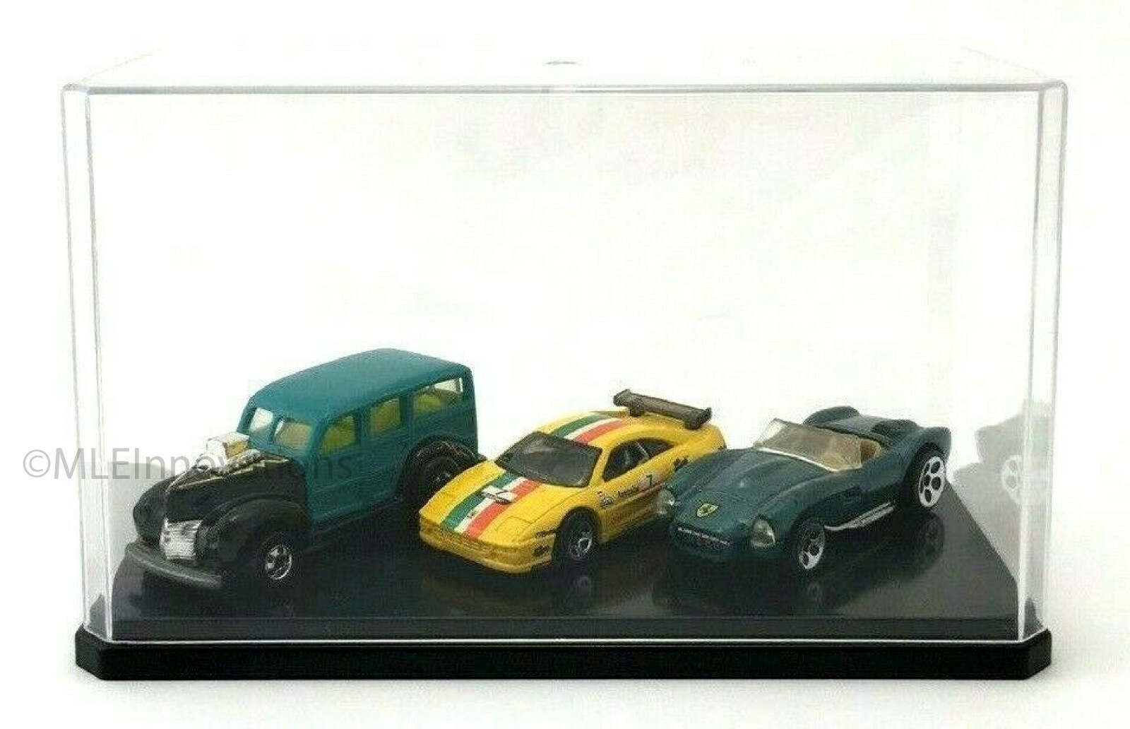 ✅ Model Toy Display Case Rectangle Small Clear Plastic Box Dust Proof Car UV