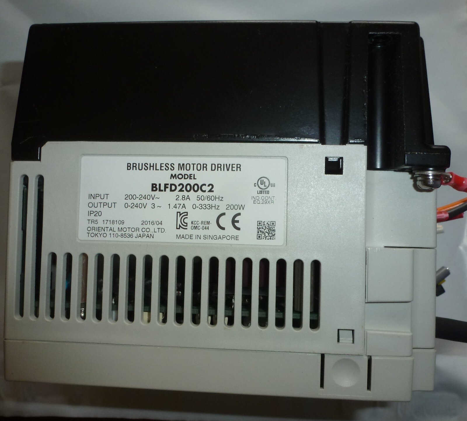 BLFD200C2 Vexta Brushless DC Motor Driver 2.8A 200W