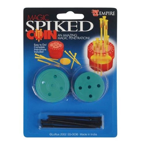 Spiked Coin Magic Trick
