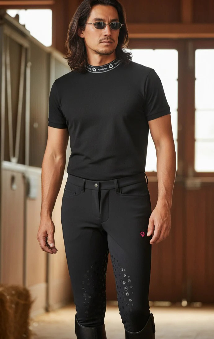 Quadriga [BOND] SAKURA Knee-Grip Riding Breeches (Men's)