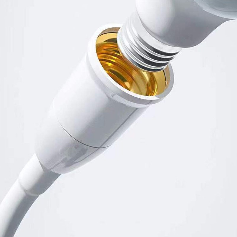 E27 Lamp Adjustable Light Flexible Bend Mobile Test LED Light Socket Light Plug
