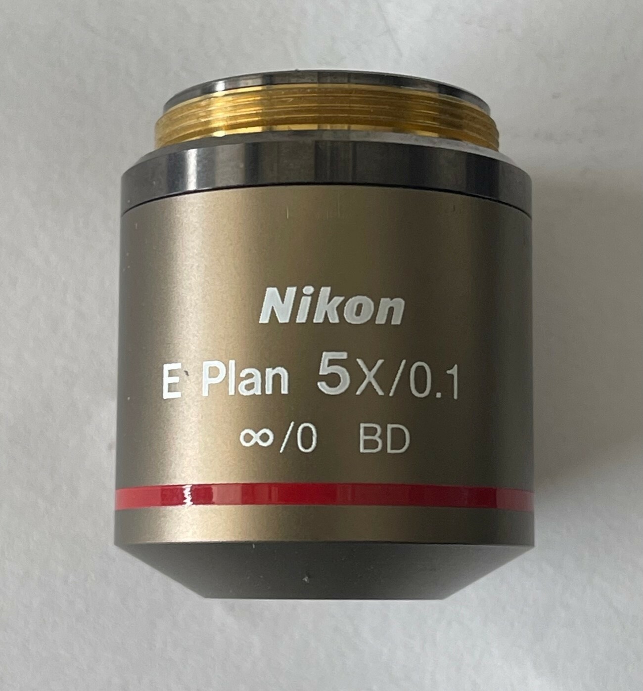 Nikon MUK00050 E Plan BD 5x 0.1na 12 wd Objective