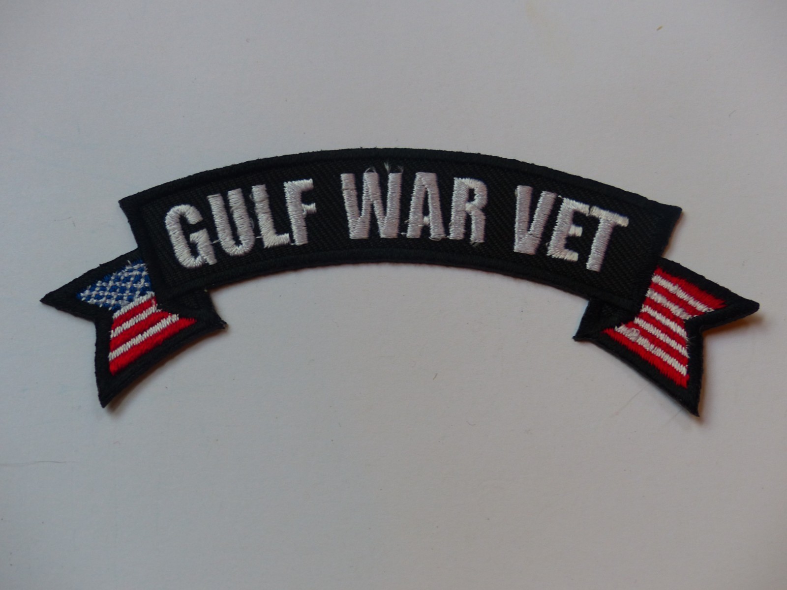 Unused Vintage Gulf War Vet US Military Veteran Ribbon Design Patch