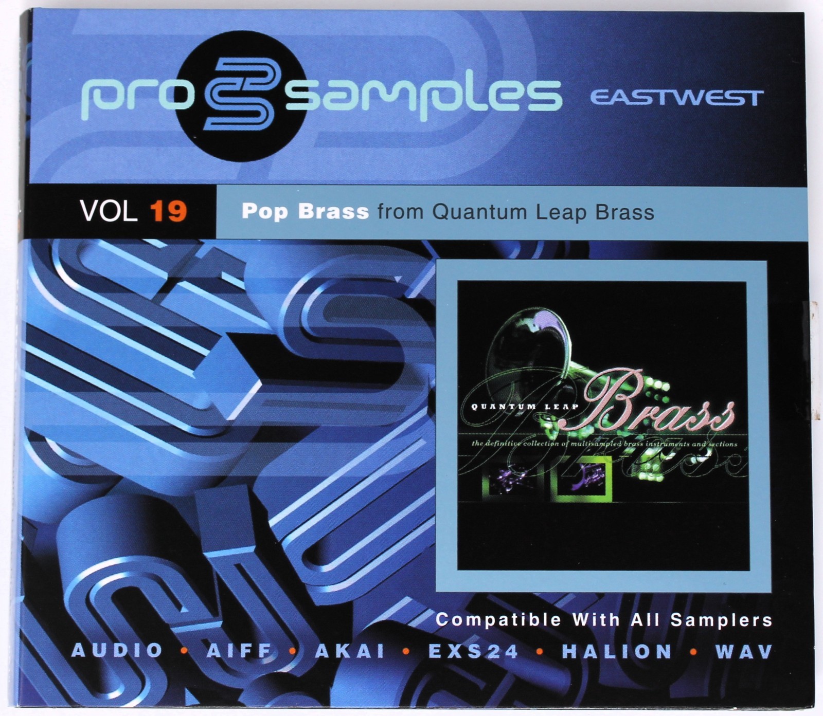 East West Pro Samples 19 Pop Brass Sample/Sound Library/Sampling CD