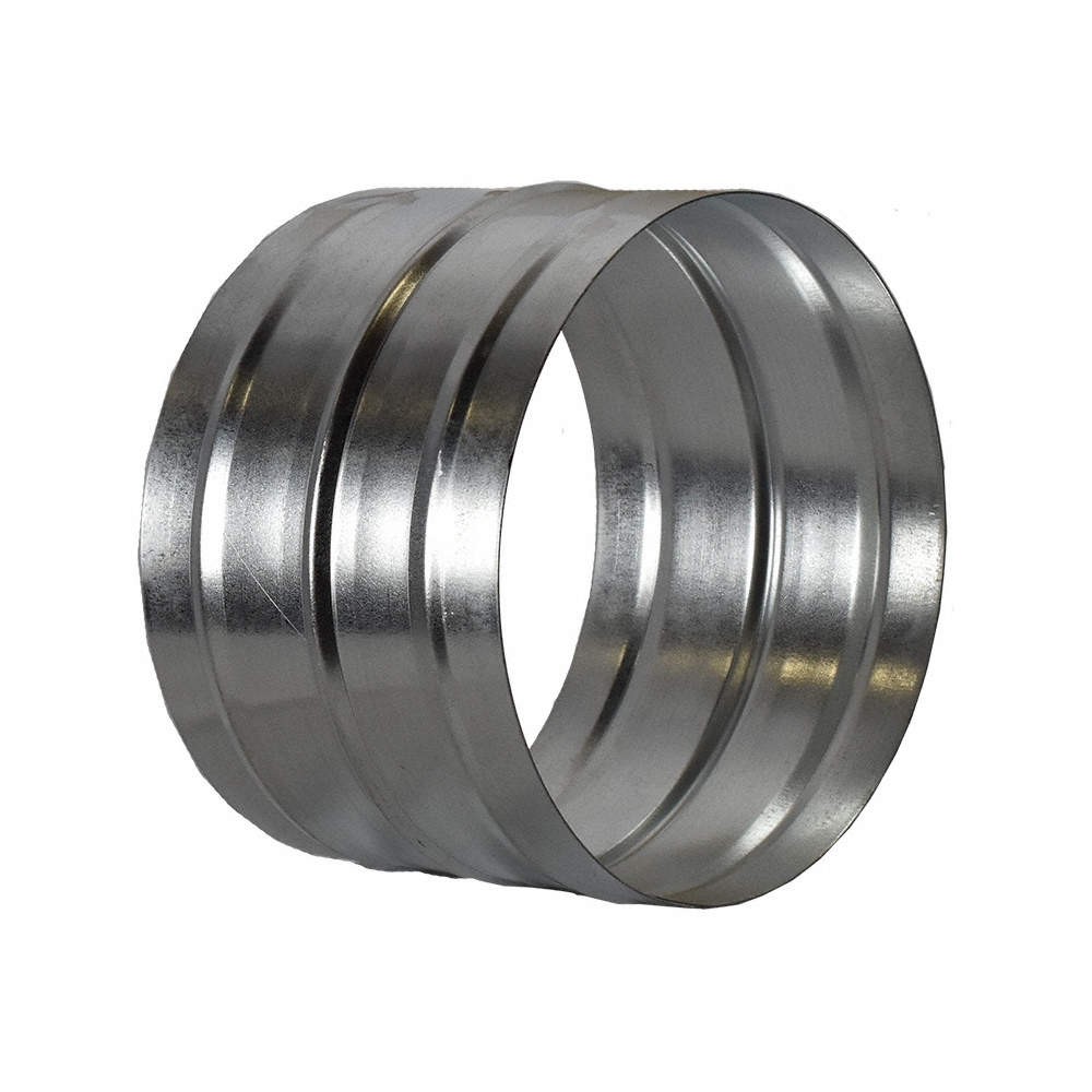 AMERIC AM-CG08 Duct to Duct Connector,Galv Stl,8 in 21YC37