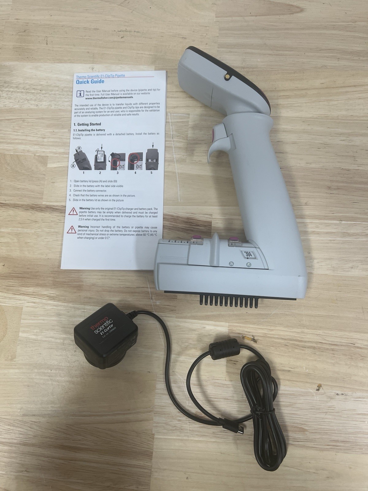 Thermo Scientific E1-cliptip Equalizer 12 Channel 12.5ul 384 Spacer 4672020BT