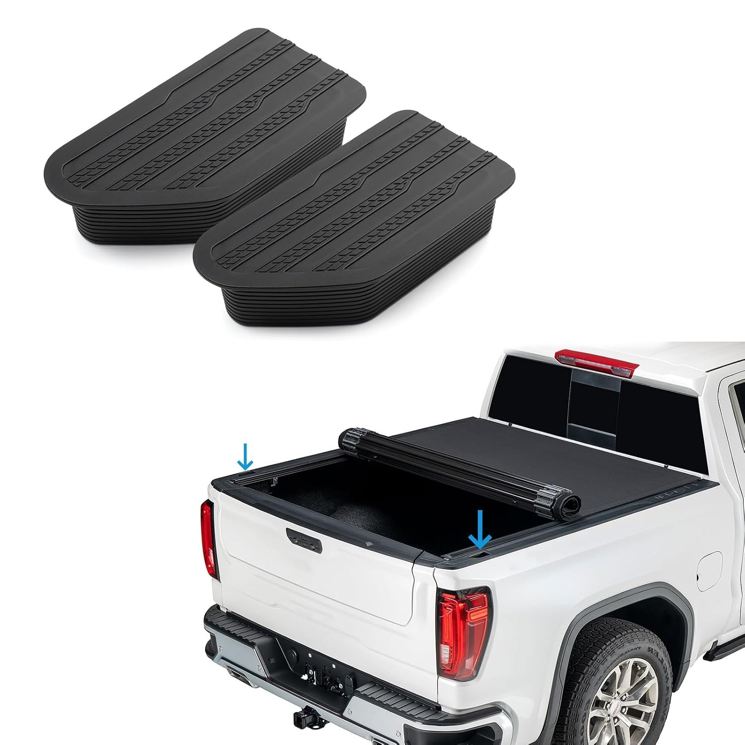 Shademax Custom Fit Stake Pocket Covers GMC Sierra 2019-2026 Stake Pocket