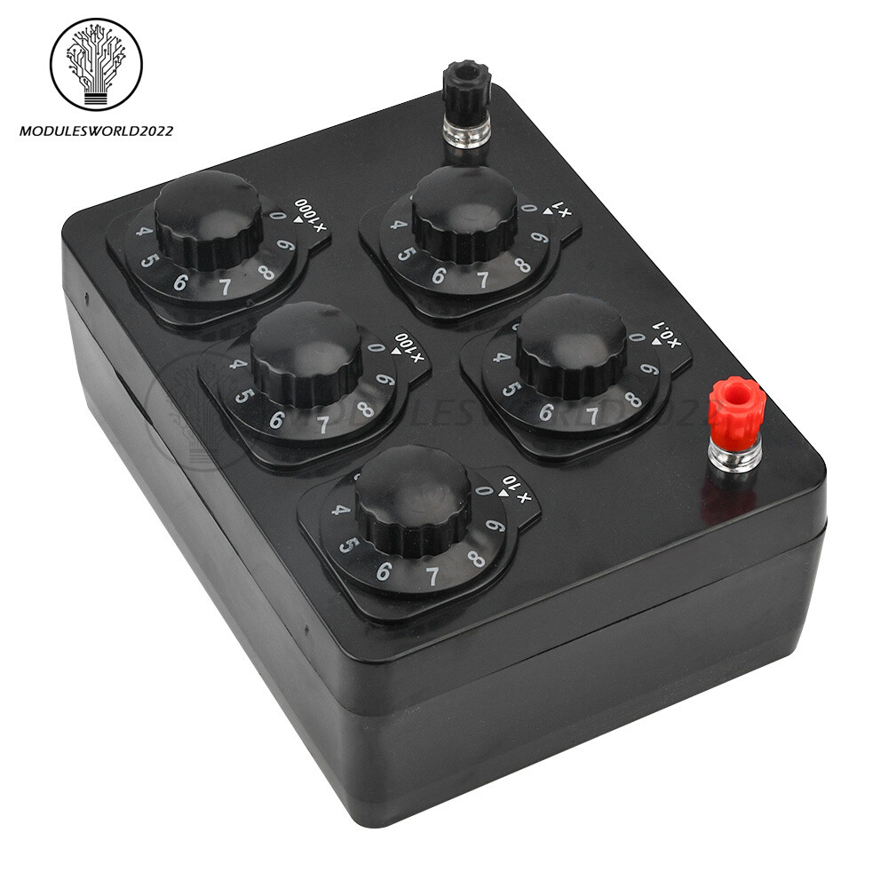 0-9999.9 Ohm Variable Resistance Box Decade Resistor For Physical Resistance Box
