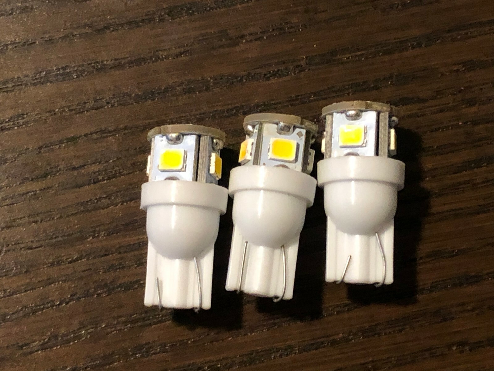 3 Warm White 8V Wedge Lamp LED Light Bulbs for Sansui G-5000 G-6000 G-7000 G7500