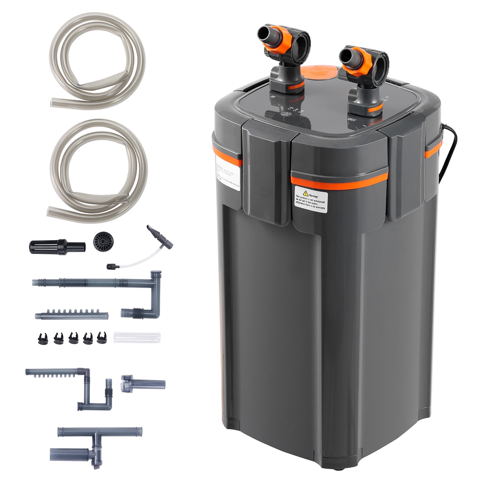 Uimoso 235 gal. Aquarium Canister Filter 9w UV Sterilizer 660GPH Fish Tank Pump