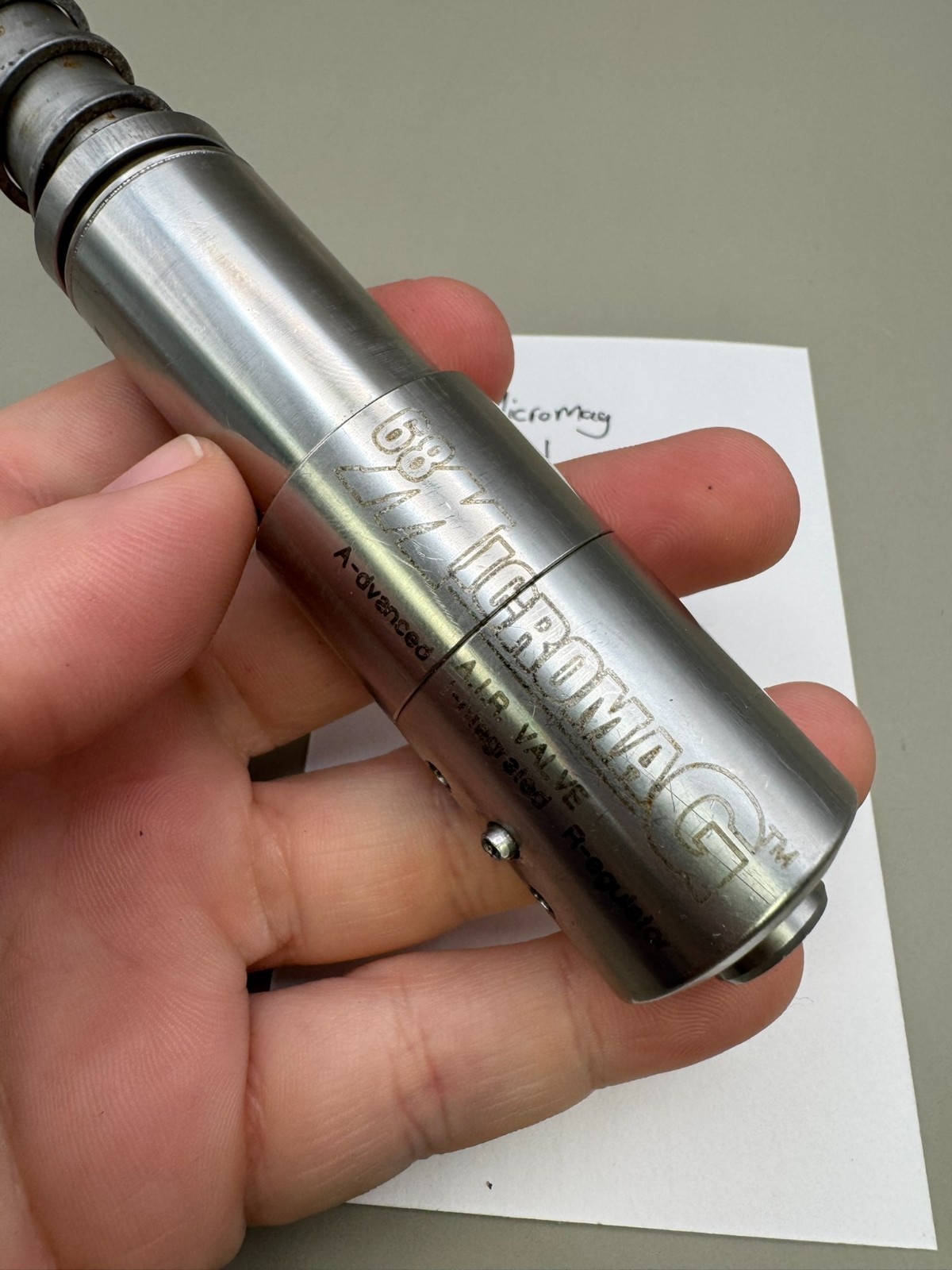 AGD PTP Micromag Classic Valve-Gloss Silver