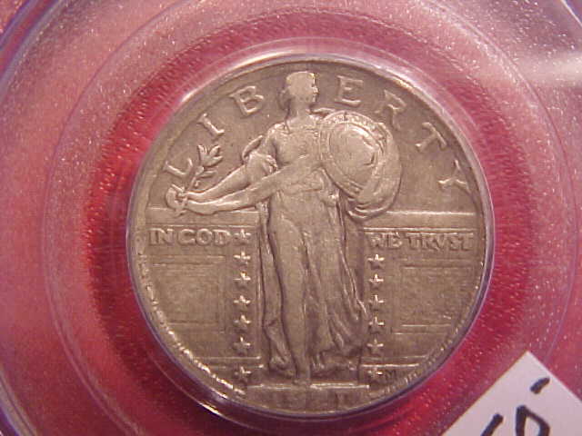 1921 STANDING LIBERTY QUARTER - PCGS VF35 - SEE PICS! - (G889)