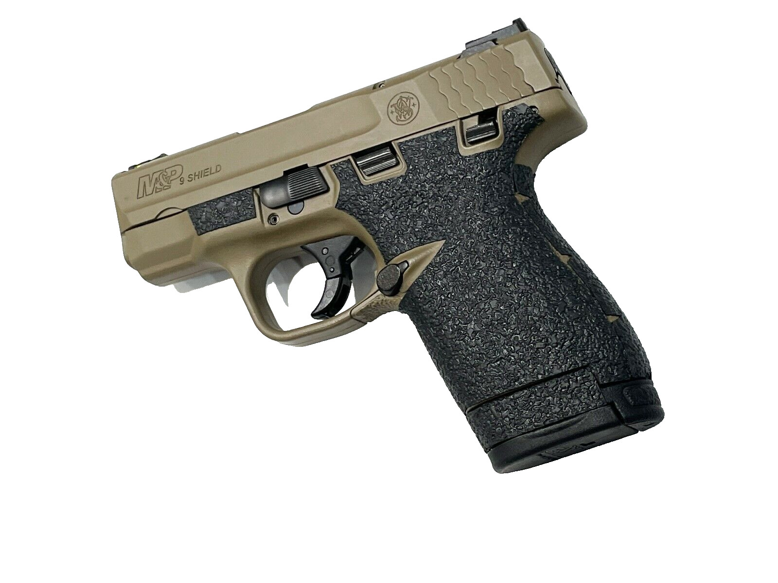 HANDLEITRIPS Textured Sandpaper Grip Tape for Smith & Wesson Shield Plus 9mm